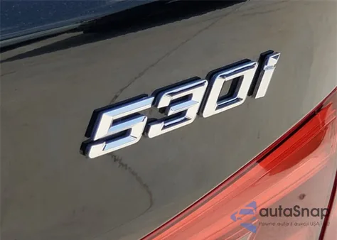 2019 BMW 530I z USA, uszkodzony, nr VIN WBAJA5C52KWW04393